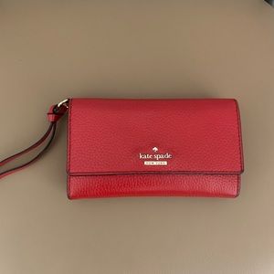 Kate Spade Red Wallet